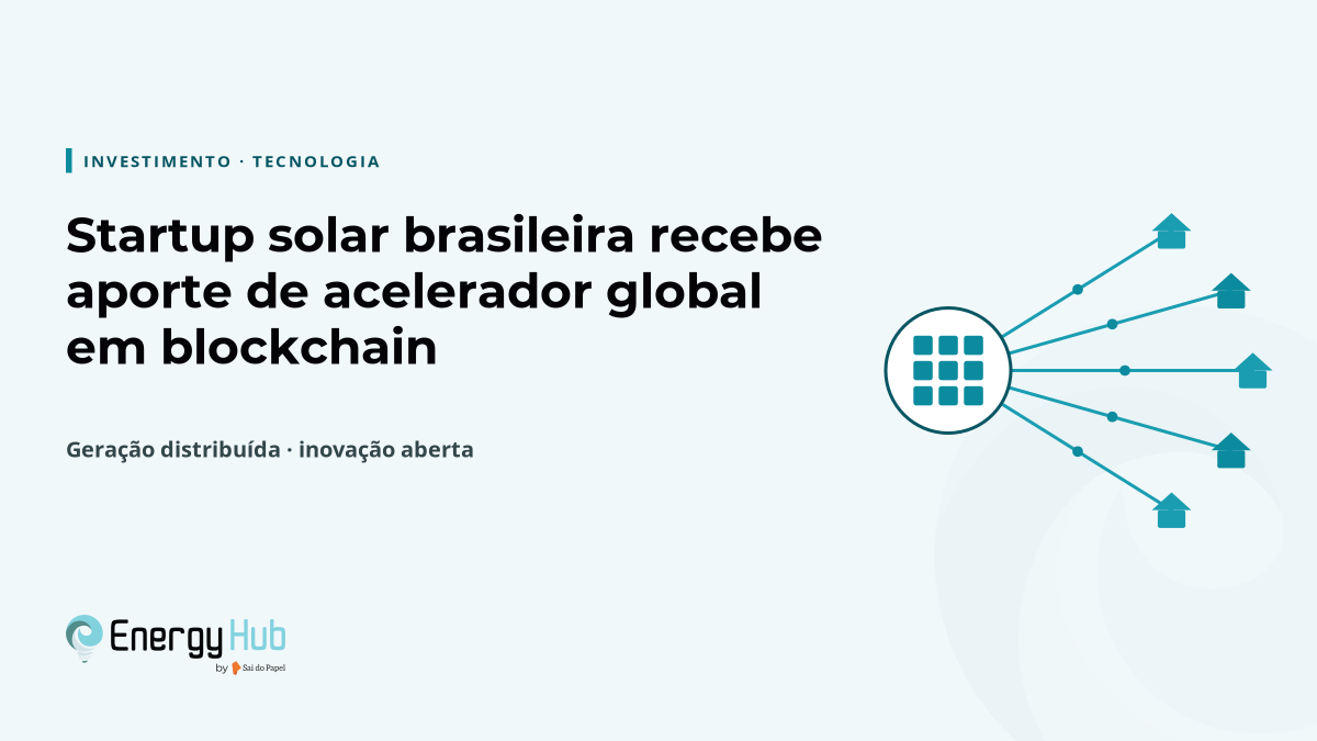Exa Energia recebe US$ 400 mil de acelerador global para digitalizar a geração compartilhada em blockchain Solana